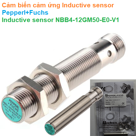 Cảm biến cảm ứng Inductive sensor - Pepperl+Fuchs - Inductive sensor NBB4-12GM50-E0-V1